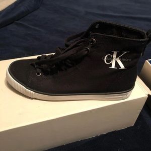 Calvin Klein high top shoes
